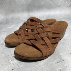美品　アイスランドスリッパ　ISLAND SLIPPER　スウェードサンダル　5