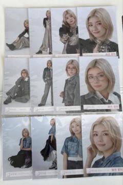 櫻坂46 ライブ アリーナ ネクタイ 生写真 12種コンプ藤吉夏鈴