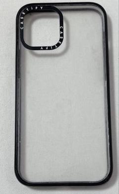 CASETiFY iPhone 12 Pro Max ケース- クリア ブラック