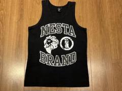 NESTA ブラック タンクトップ S メンズ　レディース　涼のサムネイル