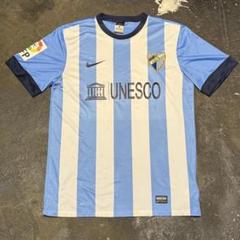 サッカー Tシャツ マラガcf 2024レトロCFマラガアウェイサッカージャージ：フアンピ