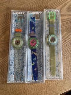 Swatch Scuba Diving 200m ラバーベルト三個セット
