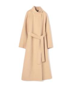 【美品】TOMORROWLAND ベージュ ロングコート カシミヤ100% TOMORROWLAND ．B ウールカシミヤダブルフェイス