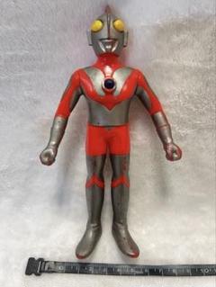 ウルトラマン フィギュア 赤銀 日本製 (ソフビ) ソフビ】ウルトラマン フィギュア 赤・銀