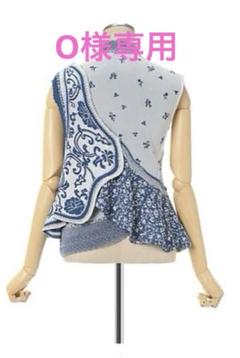 mame／Asymmetric Pattern Knitted Top Mame Kurogouchi(マメ)の通販 - Seltie セルティ