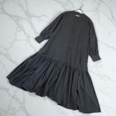 プラージュ hem gather シャツワンピース ティアード 洗える