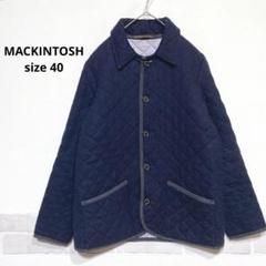 美品 【マッキントッシュ】 (34) キルティングジャケット ウール 中綿 apqco0371am-am01.jpg