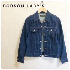 ボブソンレディース デニムジャケット BOBSON ビンテージ 古着 g