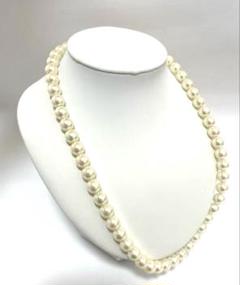 ♣️パールネックレス イミテーション シルバー金具 アクセサリー レディース