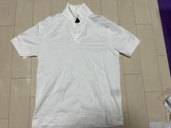ナノユニバース FORMAL JERSEY ポロシャツ ホワイト Sサイズ