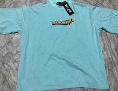 BAD BOY 水色 Tシャツ ロゴ入り 大きいサイズMサイズ 新品未使用品