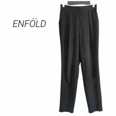 ENFOLD PEダブルクロス ゴムジョッパーズ タックパンツ ENFOLD（エンフォルド）の「PEダブルクロス ゴムジョッパーズ