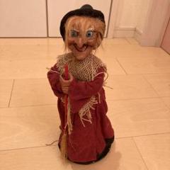90's 魔女　おしゃべり人形　魔法使い　レトロ　antique ソウ　SAWのサムネイル