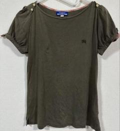 BURBERRY BLUE LABEL パフスリーブTシャツ 半袖　ホースロゴ