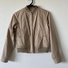 ✨美品✨ウィムガゼット23SS　リネン　ジャケット　ダブル　ベージュ　FREE ダブルストレッチジャケット | Whim Gazette(ウィム ガゼット