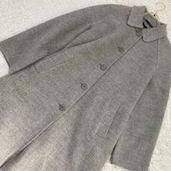 DAKS ステンカラーコート グレー M クラシックカジュアル ロング