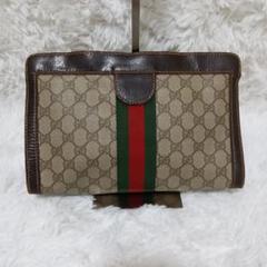GUCCI グッチ セカンドバッグ クラッチバッグ シェリーライン