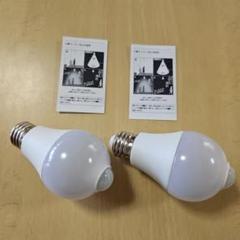 人感センサー付きライト　電球　2個セット【新品未使用】