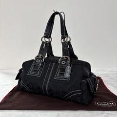 美品　Coach Soho Signature Mini Boston Bag