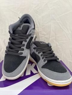 【新品未使用・美品】 Nike Dunk Low グレー/ブラック