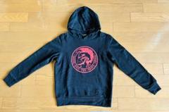 ディーゼルキッズ★ディーゼルビッグロゴロゴパーカー★1回着用品