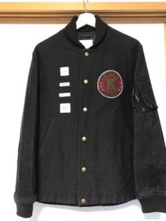 Karl Helmut スタジャン　袖レザー　Lサイズ　【美品】 Karl Helmut スタジャン 袖レザー Lサイズ 【美品】