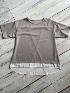 フェイクレイヤード シャツ Tシャツ カットソーのサムネイル