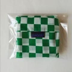 BAGGU エコバッグ チェッカーボード グリーン スタンダード 新品未使用