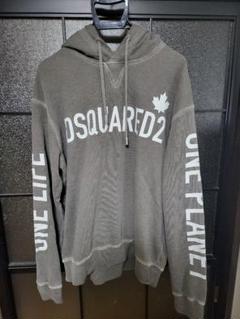 DSQUARED2 オリーブグリーン パーカー L