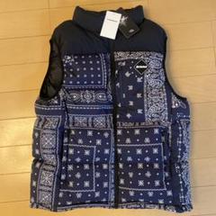 【定価44000円】FCRB バンダナ柄 ダウンベスト ペイズリーbristol FCRB DOWN VEST バンダナ ペイズリー - メルカリ