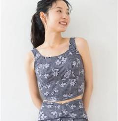 ✨美品✨Mサイズ✨試着のみ✨SUKALA チェック柄ブラトップ 　 ヨガ ウェア SUKALA ビスチェ チェック柄 ヨガウェア トップス Sサイズ