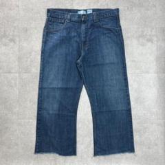 古着 00s シルバータブ バギー デニム アイスブルー 極太 w42 色落ち 00s ビンテージ Levi's Silver Tab BAGGY FIT シルバータブ