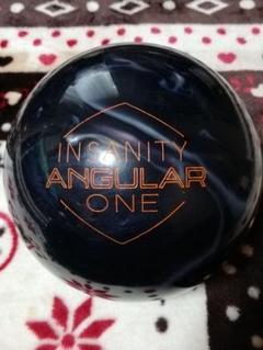 Ebonite インサニティ アンギュラーワン 15ポンド プラグ済み