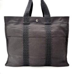 HERMES エルメス エールライン GMトートバッグ グレー系 鞄 A4