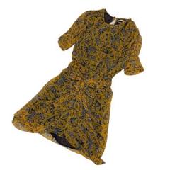 【美品】ISABEL MARANT ETOILE えんじ チュニック ワンピース 刺繍レースキャミソールワンピース｜ISABEL MARANT ETOILE