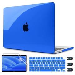MacBookPro ケース 16インチ 透明 MacBookPro 青
