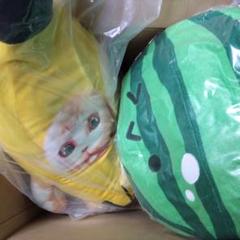新品　未開封　スイカゲーム　バナナ猫　ビッグぬいぐるみ