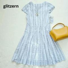 glitzern グリッツァーン ワンピース フレンチスリーブ glitzern グリッツァーン ワンピース フレンチスリーブ - メルカリ