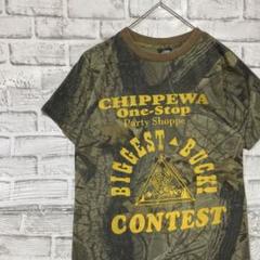 USA製90sヴィンテージTシャツ！シングルステッチ　ブラウン半袖古着S72