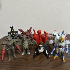昔のウルトラ怪獣まとめ売り ウルトラ宇宙人一覧 ウルトラマン ウルトラ怪獣 ソフビ 昭和
