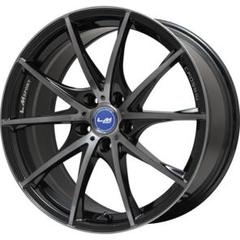 LEHRMEISTER19インチLMスポーツクロス10☆PCD100プリウス86