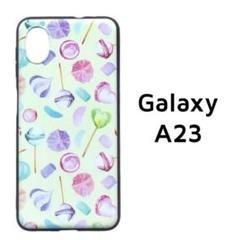 Galaxy A23 5G カバー 黄色 キャンディ