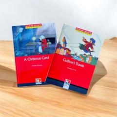 英語学習 洋書 ガリバー旅行記 クリスマスキャロル 2冊セット