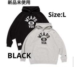 WTAPS ACADEMY HOODED CTPL. CHAMPION 黒 Sz WTAPS CHAMPION ACADEMY CTPL M CREW NECK｜Yahoo!フリマ（旧