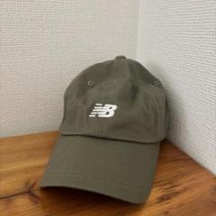 ニューバランス　帽子　キャップ　カーキ