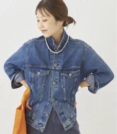 引越しの為大幅値下げ中】 KHAITE デニムジャケット Gジャン