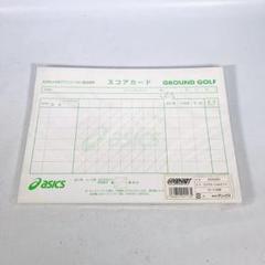 asics アシックス グランドゴルフ スコアカードA4サイズ　50枚入りのサムネイル