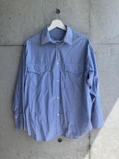 BEAUTY&YOUTH 青白ストライプ 長袖シャツ BEAUTY&YOUTH UNITED ARROWS - beauty&youth ストライプシャツの