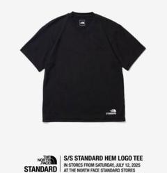 黒M north face standard hem logo tee TNFのサムネイル
