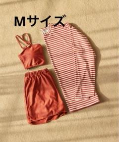 【新品タグ付き】フリークスストア　ボーダーラッシュガード付き　ビキニ3Pセット FREAK'S STORE（フリークスストア）の「【限定展開】ボーダー
